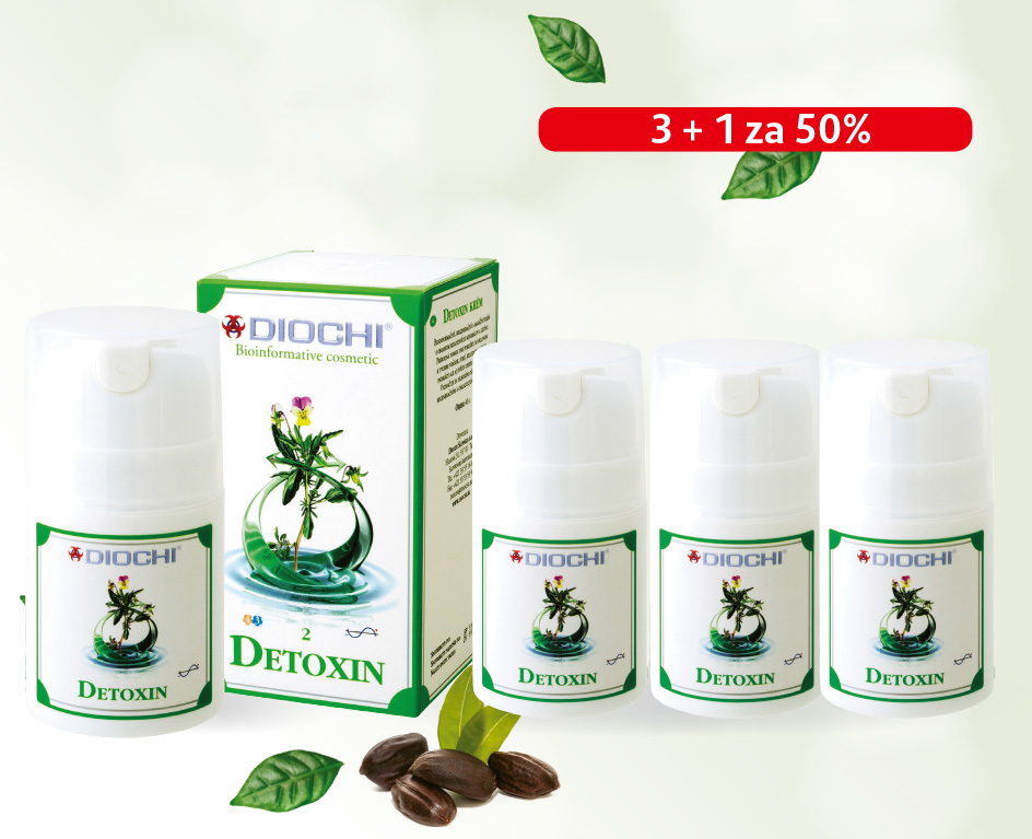 AKCE: Detoxin krém 3+1 za 50%