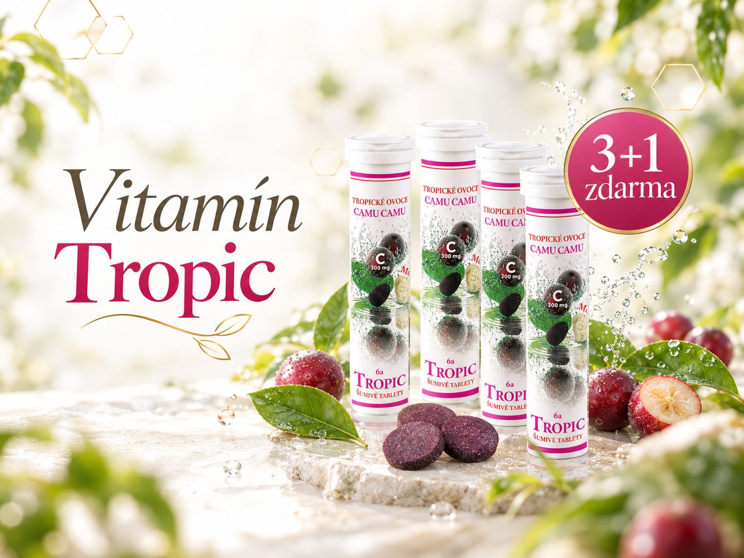 AKCE: Tropic 3+1 zdarma