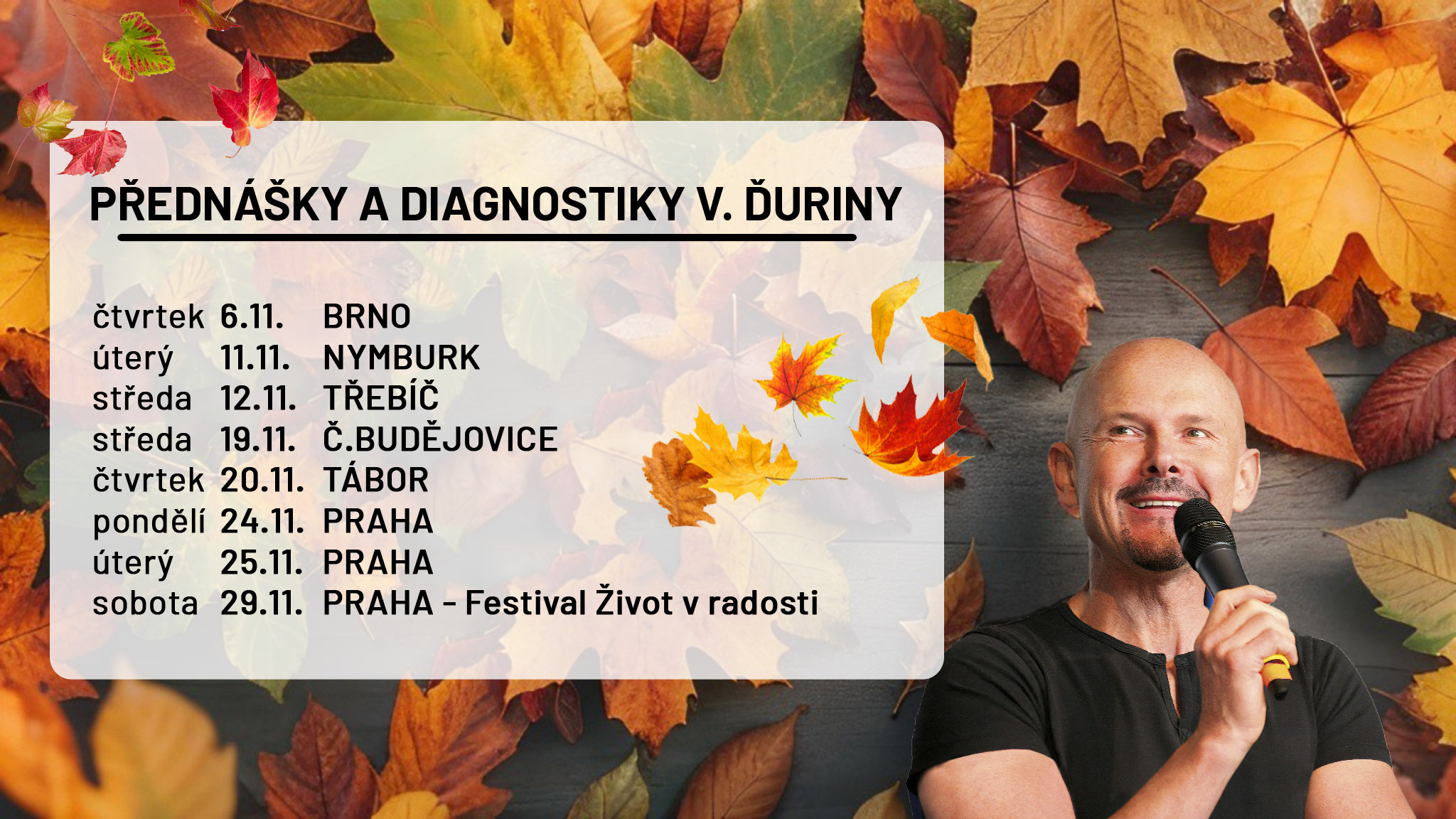 přednášky listopad